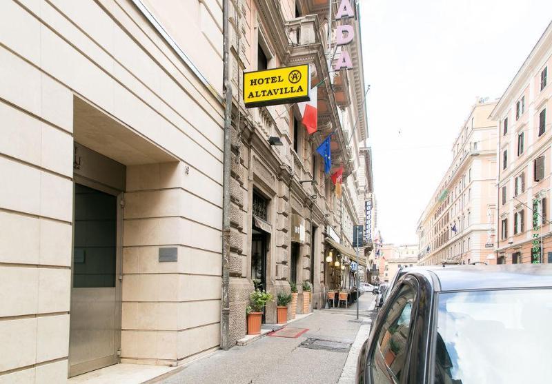 Hotel Altavilla Roma Exterior foto